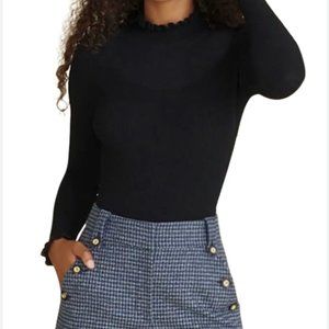 NWT Veronica Beard Marisha Mock Neck Sweater
